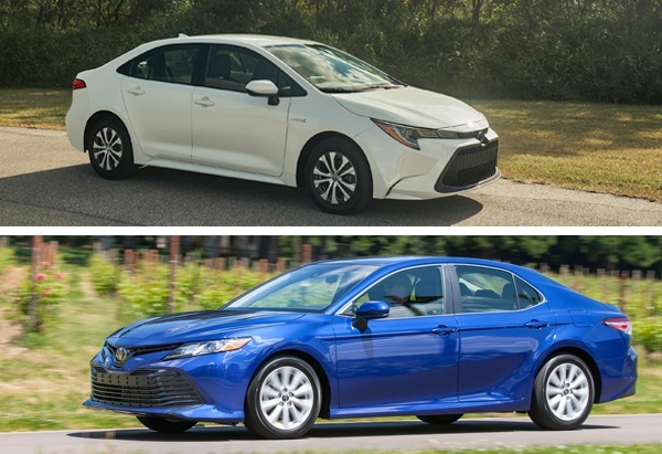 Сравнение Toyota Corolla и Toyota Camry